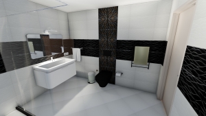 Gülümser-İbrahim ÜSTÜNSOY İç Mekan Banyo - 1