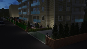 Site bahçesi Peyzaj Tasarım Projesi - 1